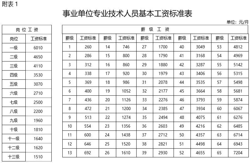 事业单位专业技术人员基本工资标准.jpg